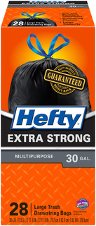 Hefty® Multipurpose Drawstring Trash Bags