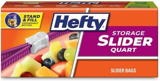 Hefty® Slider Bag Storage – Quart