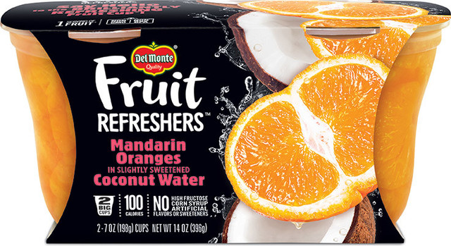Del Monte®  Fruit Refreshers™ Mandarin Oranges in Coconut Water