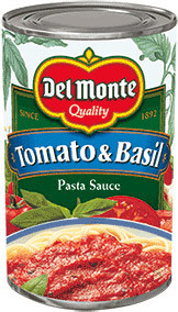 Del Monte® Tomato & Basil Pasta Sauce
