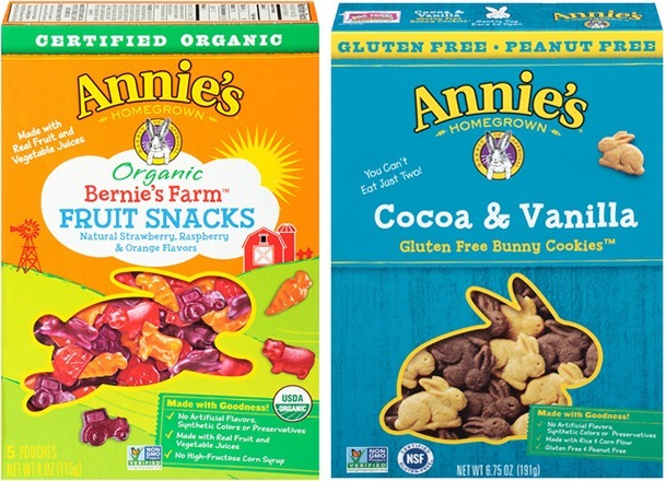 Annie's Fruit Snacks and Cookies