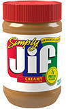 Jif® Simply Creamy Peanut Butter