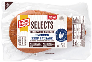 OSCAR MAYER SELECTS Beef Sausage