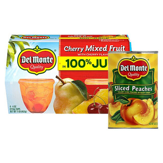 Del Monte® Sliced Peaches & Fruit Cups