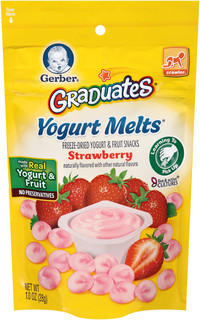 Gerber® Graduates® Strawberry Yogurt Melts® 