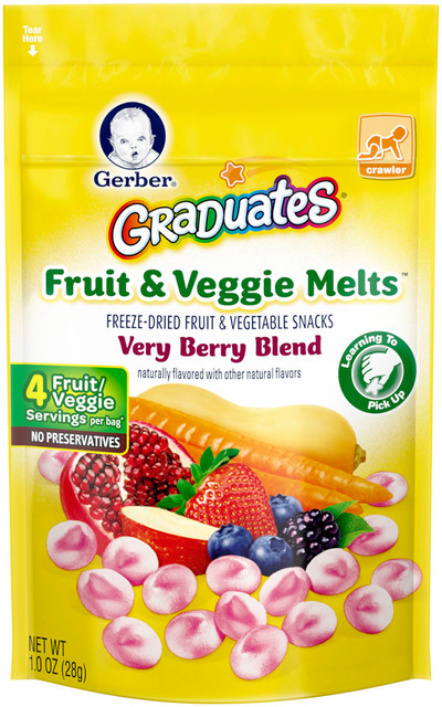 Gerber® Graduates® Very Berry Blend Yogurt Melts®