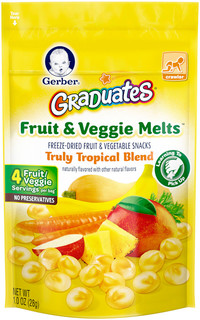Gerber® Graduates® Truly Tropical Blend Yogurt Melts®