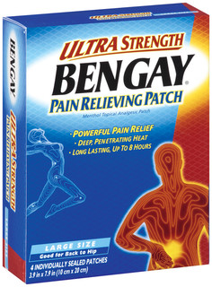 Bengay® Ultra Strength Large Size Pain Relieving Patch