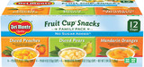 Del Monte® Fruit Cup® Snacks No Sugar Added Variety Pack