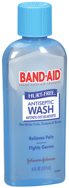Band-Aid® Brand First Aid Hurt-Free™ Antiseptic Wash