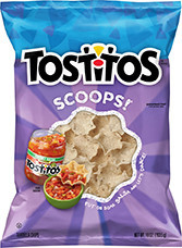 Tostitos Scoops Tortilla Chips Family Size