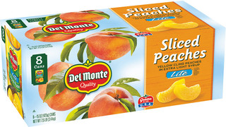 Del Monte® Lite Sliced Yellow Cling Peaches