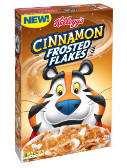 Kellogg's Cinnamon Frosted Flakes Cereal