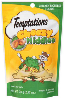 Temptations® Cheezy Middles Treats for Cats Chicken and Cheese Flavor