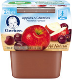 Gerber® 2nd Foods® Apples & Cherries