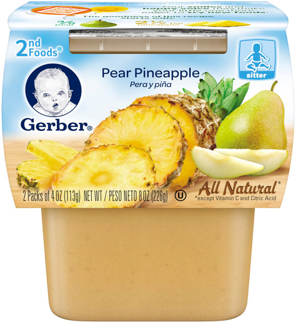Gerber® 2nd Foods® Pear Pineapple