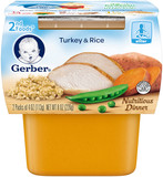 Gerber® 2nd Foods® Nutritious Dinners Turkey & Rice