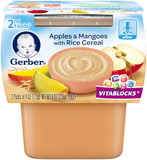 Gerber® 2nd Foods® Apples & Mangoes with Rice Cereal