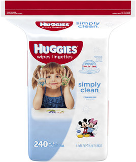HUGGIES® SIMPLY CLEAN® Fragrance-Free Baby Wipes