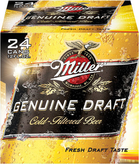 Miller Genuine Draft, Miller 64 or Miller Lite