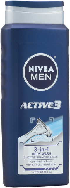 NIVEA MEN® Active 3 3-in-1 Body Wash