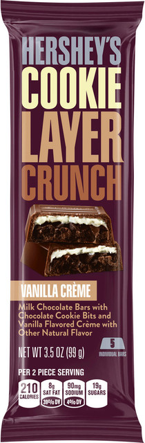 HERSHEY’S® Cookie Layer Crunch, Vanilla Creme