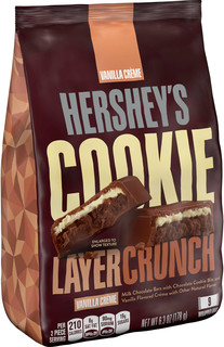HERSHEY'S® Cookie Layer Crunch Candy, Vanilla Creme