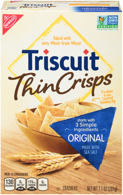 Non-GMO TRISCUIT and TRISCUIT Thin Crisps