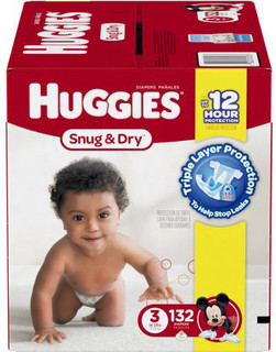 Huggies Snug & Dry Diapers Super Pack – Size 3