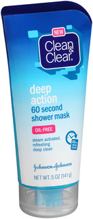 Clean & Clear® Deep Action 60 Second Shower Mask