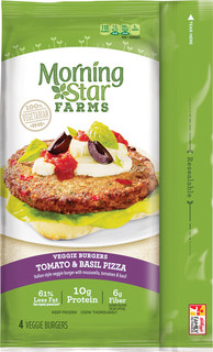 Morning Star Farms Tomato Basil Pizza Burgers