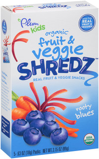  Plum Kids Organics Fruit & Veggie Shredz