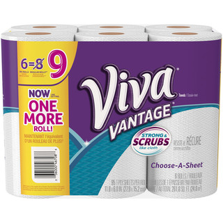 VIVA Vantage Choose-A-Sheet Big Roll Paper Towels