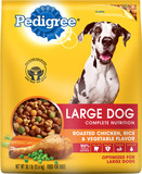 Pedigree® Large Dog Complete Nutrition Roasted Chicken, Rice & Vegetable Flavor