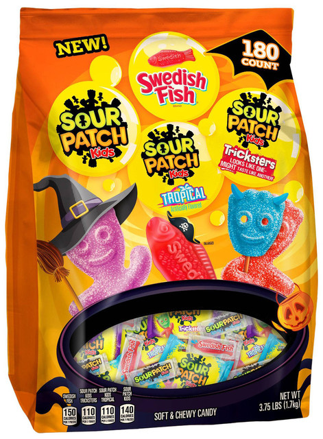 Swedish Fish and Sour Patch Halloween Variety Pack