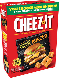 Cheez-It - Cheese Burger Baked Snack Crackers