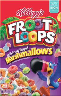 Kellogg's Froot Loops Cereal With Marshmallows