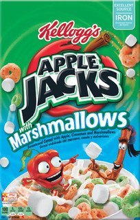 Kellogg's Apple Jacks Cereal with Marshmallows