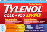 Tylenol® Cold + Flu Severe Day/Night Caplets
