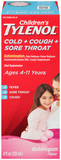  Children's Tylenol® Cold + Cough + Sore Throat Bubblegum