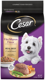 Cesar® Filet Mignon Flavor With Spring Vegetables