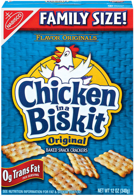Family Size CHICKEN in a BISKIT Crackers