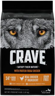 CRAVE™ Grain Free with Protein from Chicken Dry Adult Dog Food