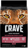 CRAVE™ Indoor Grain Free Dry Cat Food with Protein From Chicken and Salmon 
