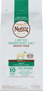 NUTRO® Limited Ingredient Diet Adult Lamb & Sweet Potato Recipe