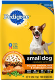 Pedigree® Small Dog Adult Complete Nutrition Roasted Chicken, Rice & Vegetable Flavor