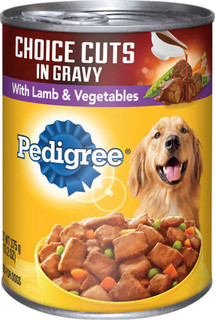 Pedigree® CHOICE CUTS in Gravy With Lamb and Vegetables