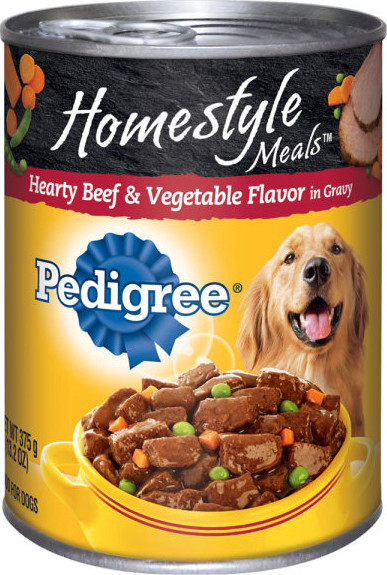 Pedigree® Homestyle Meals™ Hearty Beef and Vegetable Flavor in Gravy