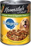 Pedigree® Homestyle Meals™ Porterhouse Steak and Vegetable Flavor in Gravy