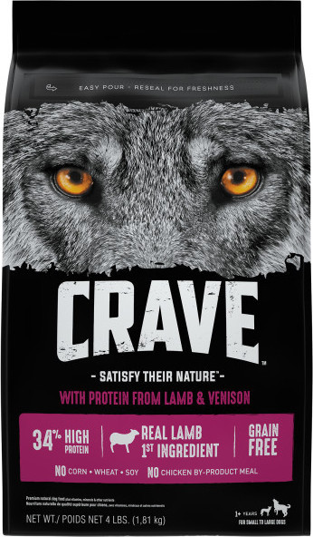 CRAVE™ Grain Free with Protein from Lamb and Venison